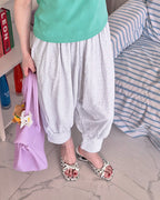 capri jogger balloon pants
