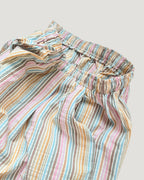multi stripe wide pants
