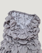 shirring popcorn skirt