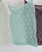 lace sheer camisole
