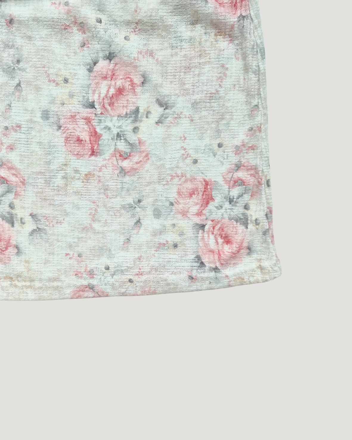 blurred rose long skirt