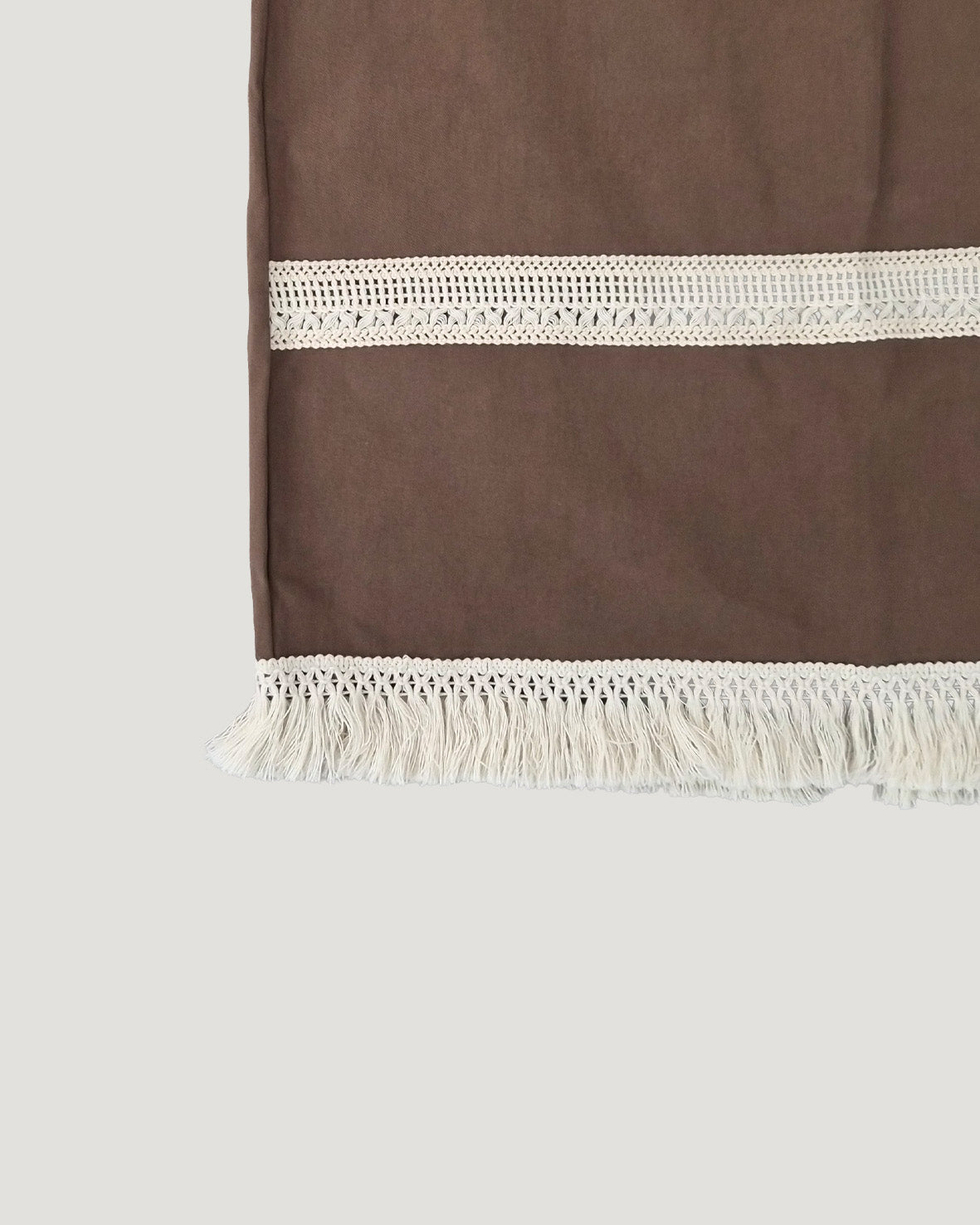 fringe design long skirt