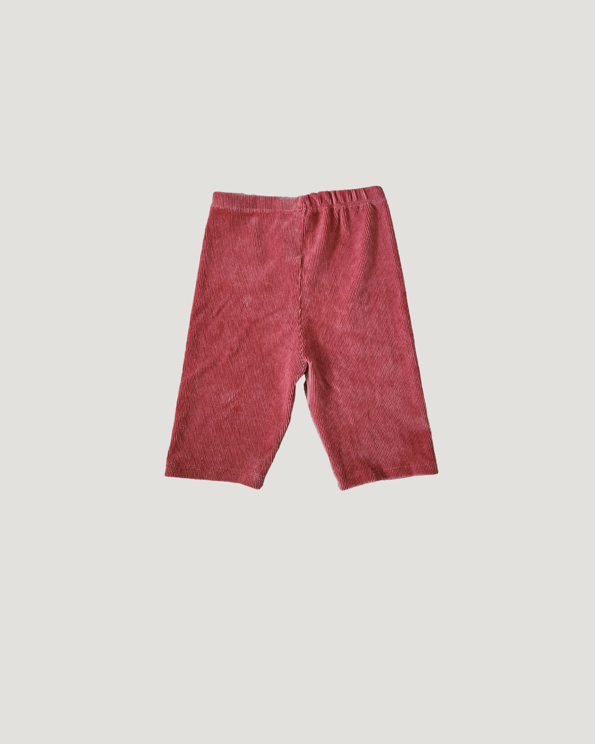 velvet half rib leggings