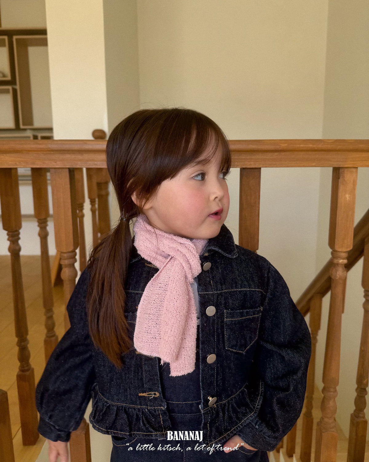 【BANANAJ】cotton candy scarf