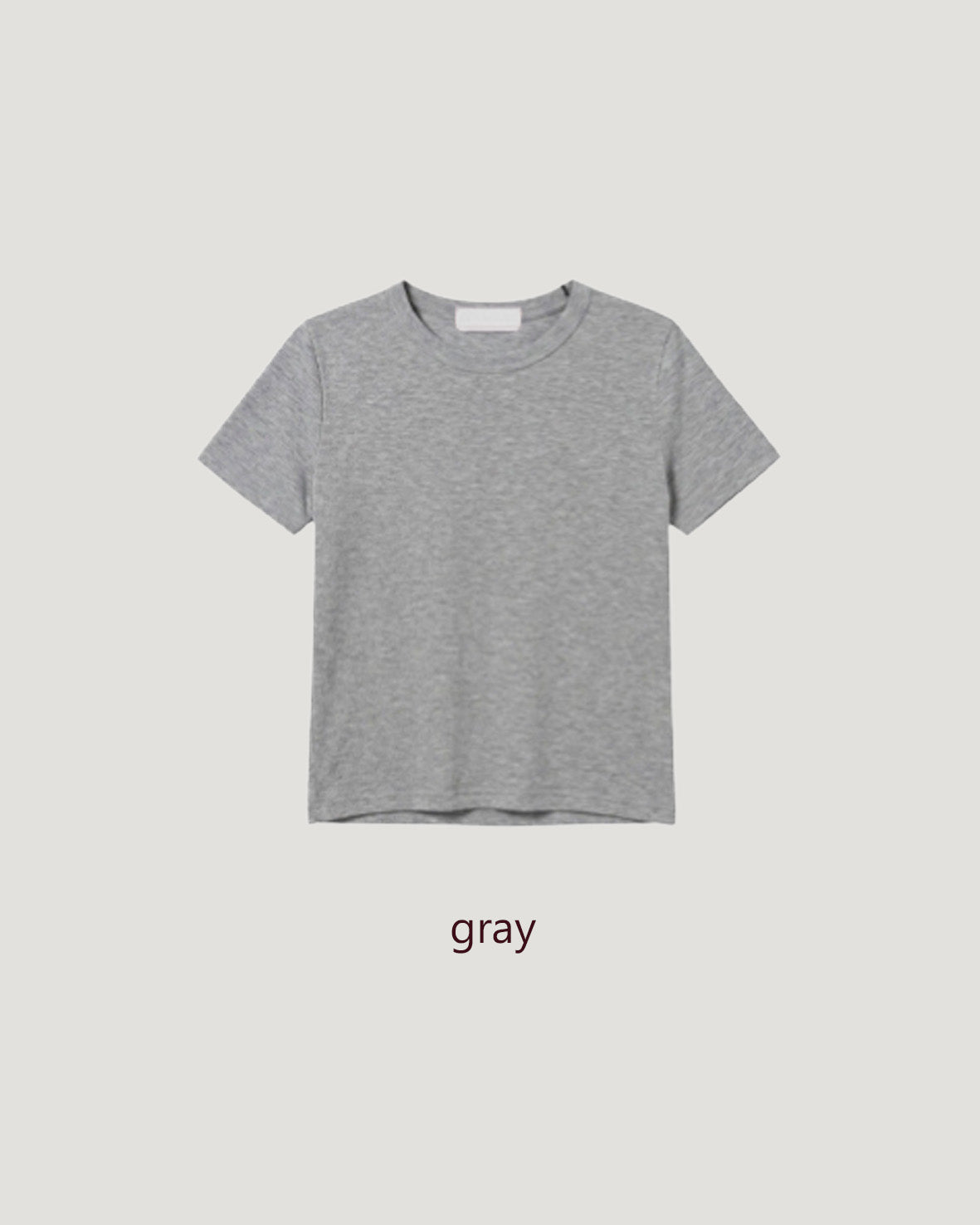 basic color rayon T (1pcs)