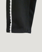 lace line sweat jogger pants