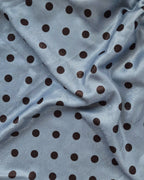 polka dot layered skirt