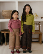 【OREN】mareu jabara padded pants(1oz)