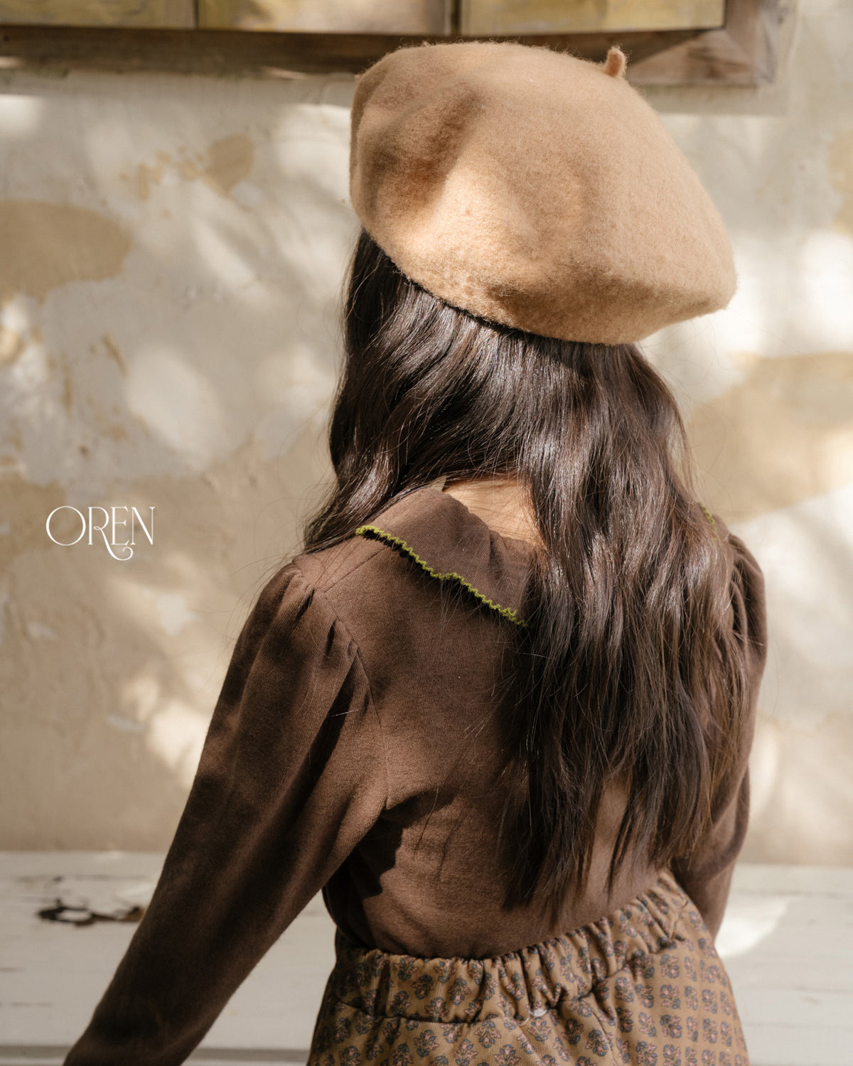 【OREN】wool beret