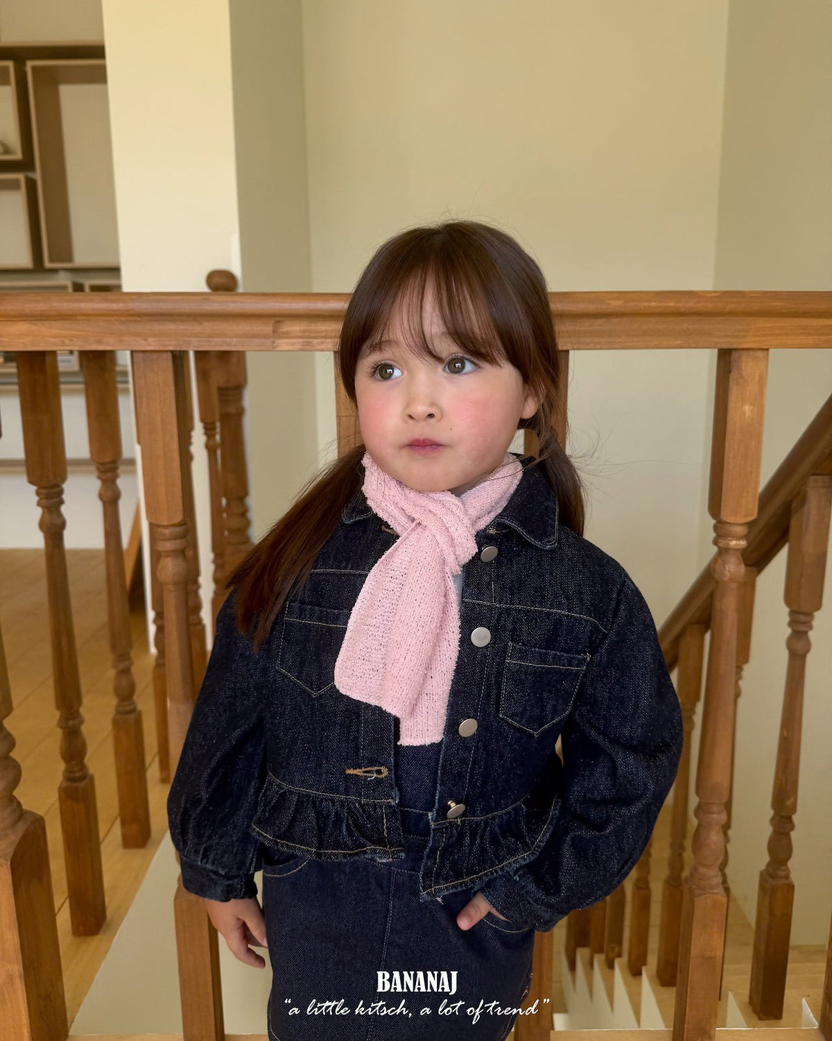 【BANANAJ】cotton candy scarf