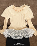 【BANANAJ】mimi layered skirt
