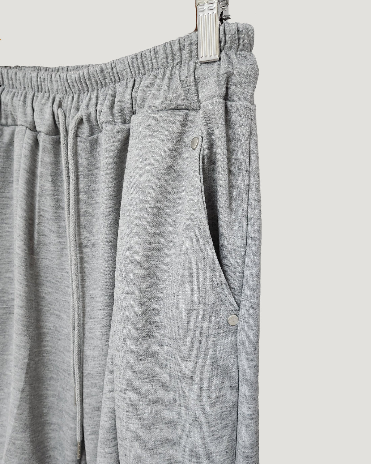 shirring light sweat pants