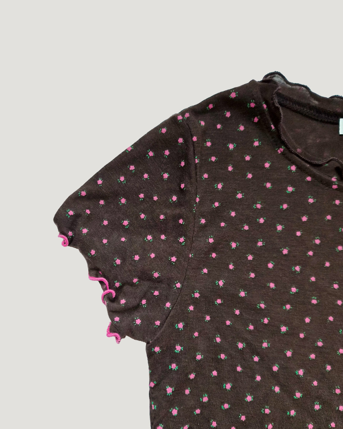 flower mellow sheer tencel T