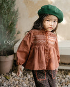 【OREN】merci smock blouse