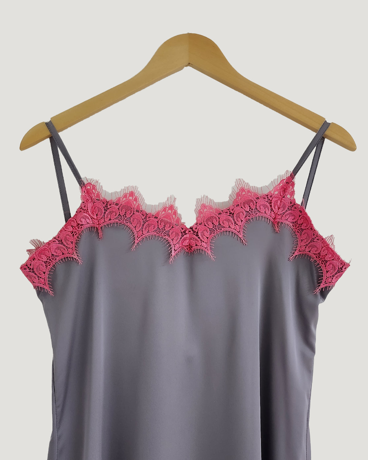 lace lingerie camisole long dress