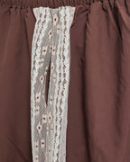 lace line nylon pants