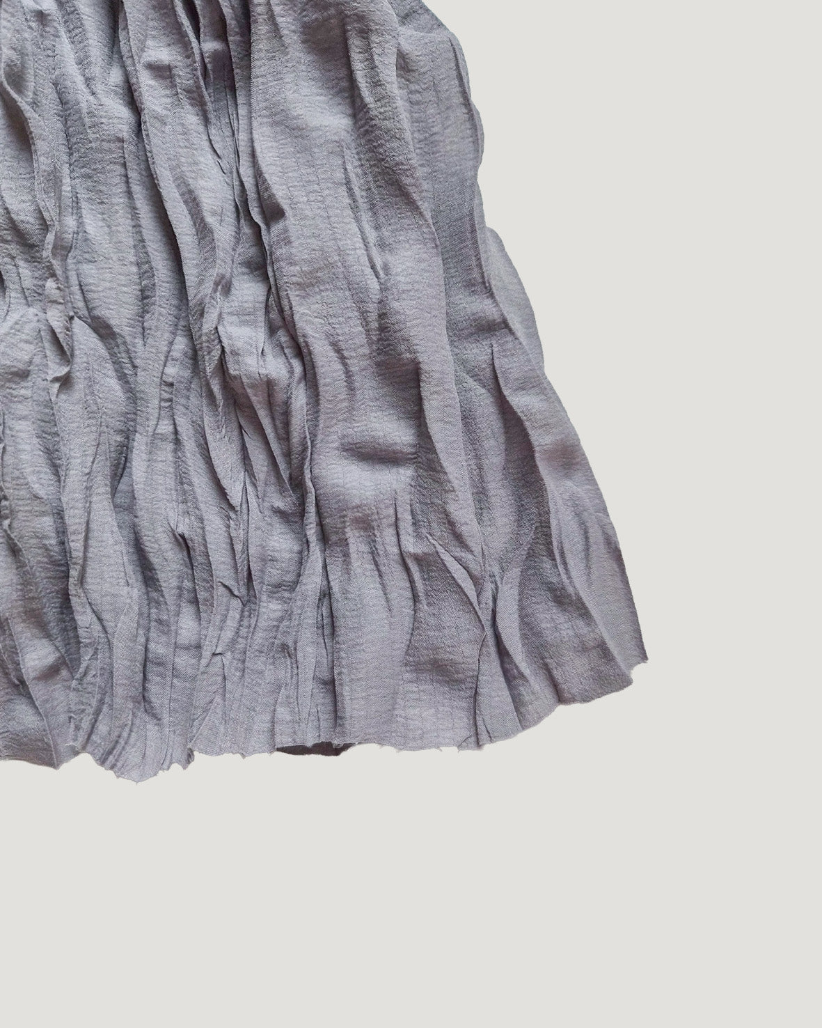 shirring popcorn skirt