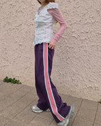 multicolor track pants