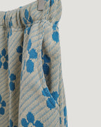 flower jacquard pants