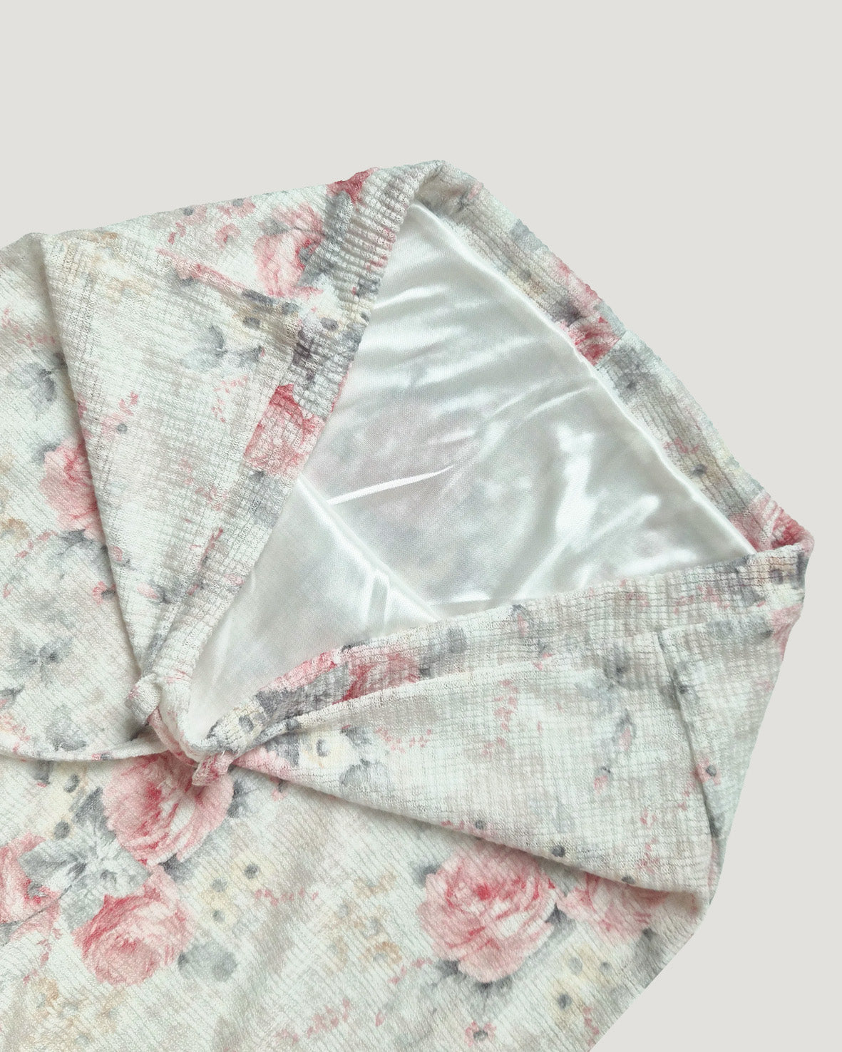 blurred rose long skirt
