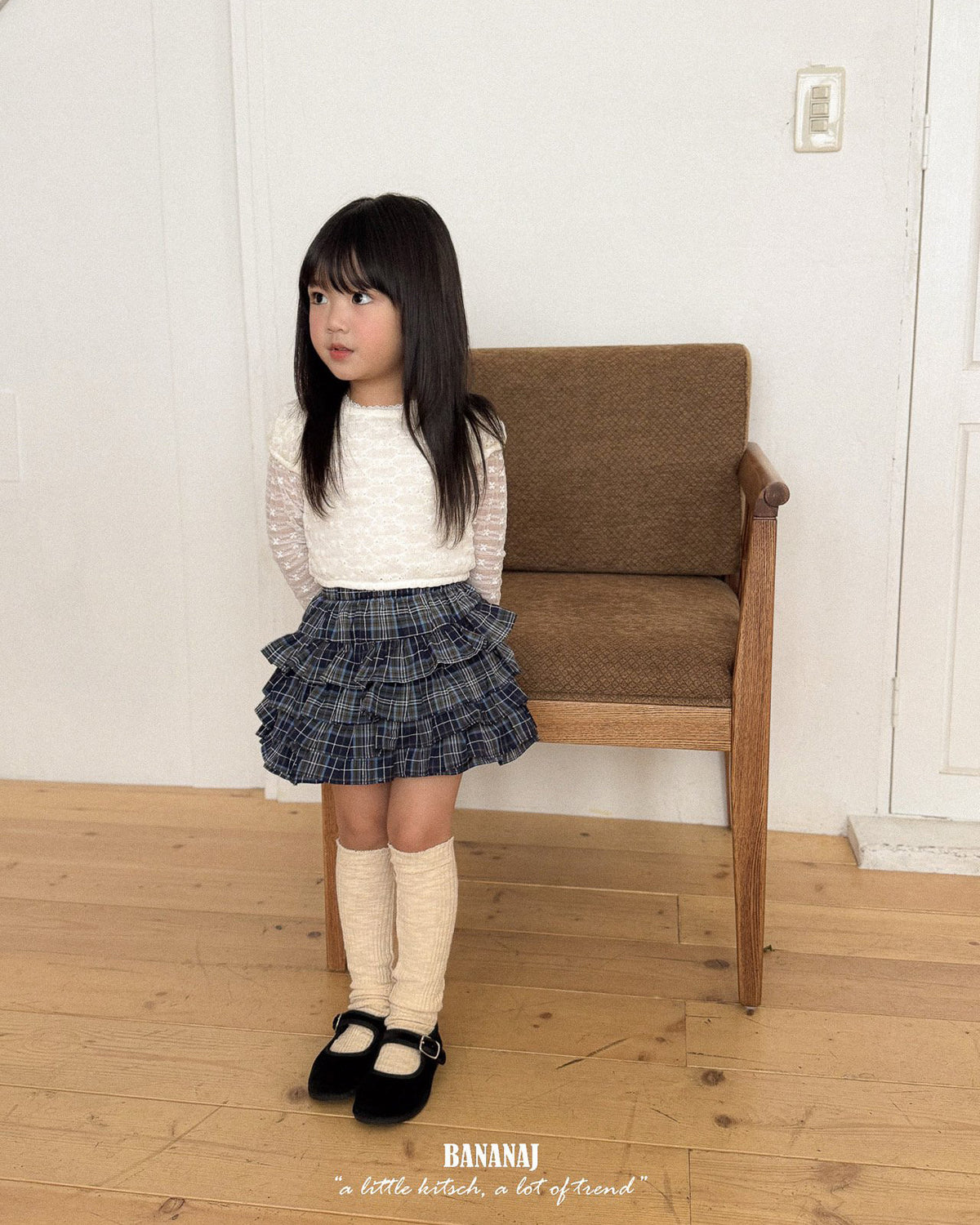 【BANANAJ】bubble puff tee