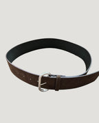 faux suede wide belt