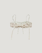luna lace short bustier