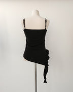 ruffle asymmetry camisole