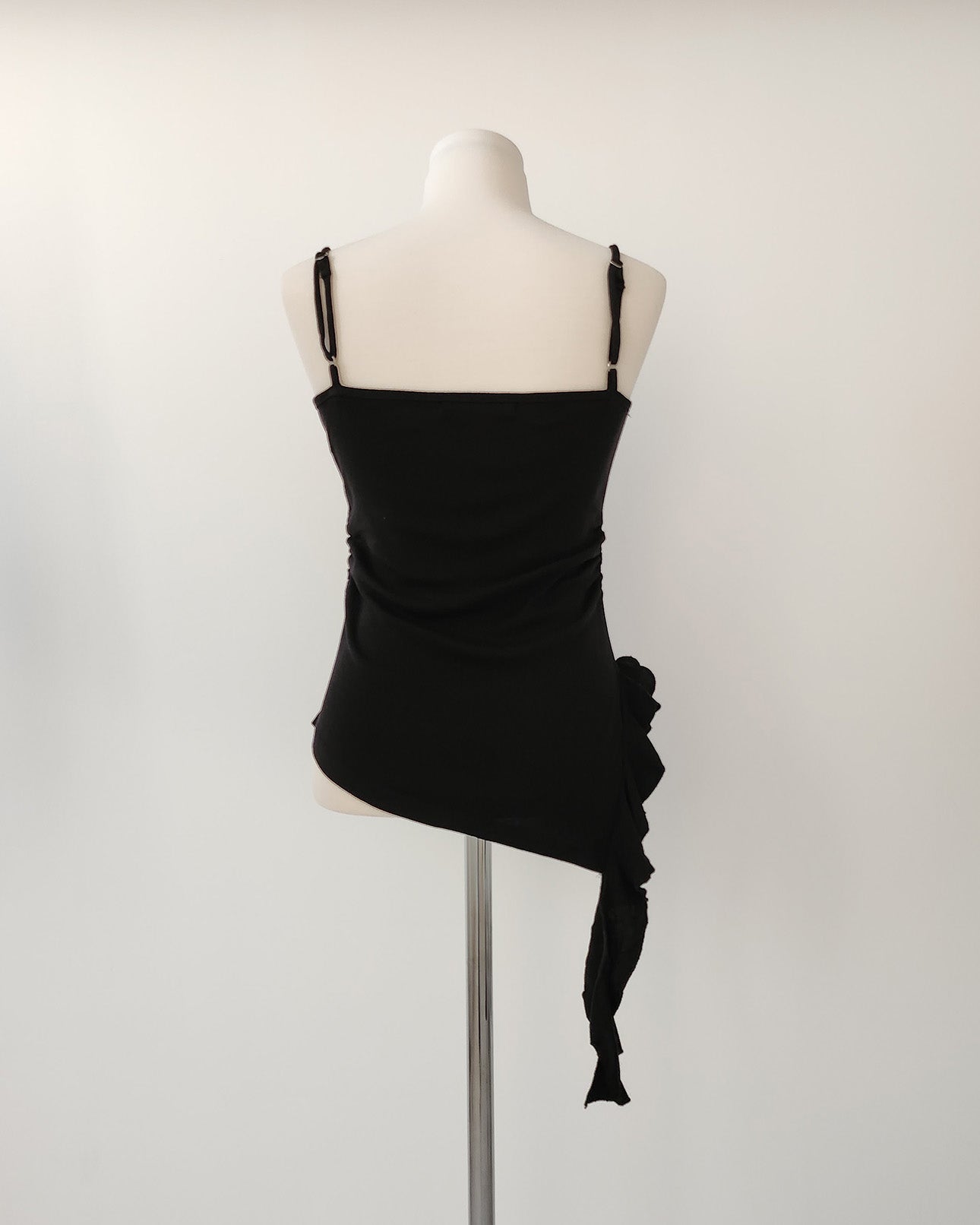 ruffle asymmetry camisole