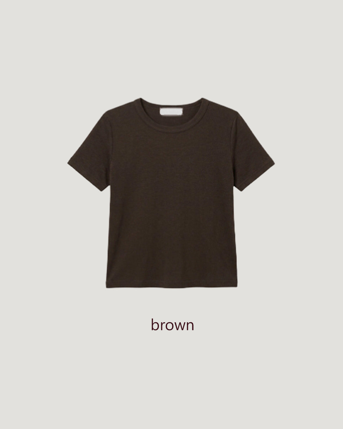 basic color rayon T (1pcs)