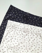 flower button point capri leggings