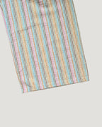 multi stripe wide pants