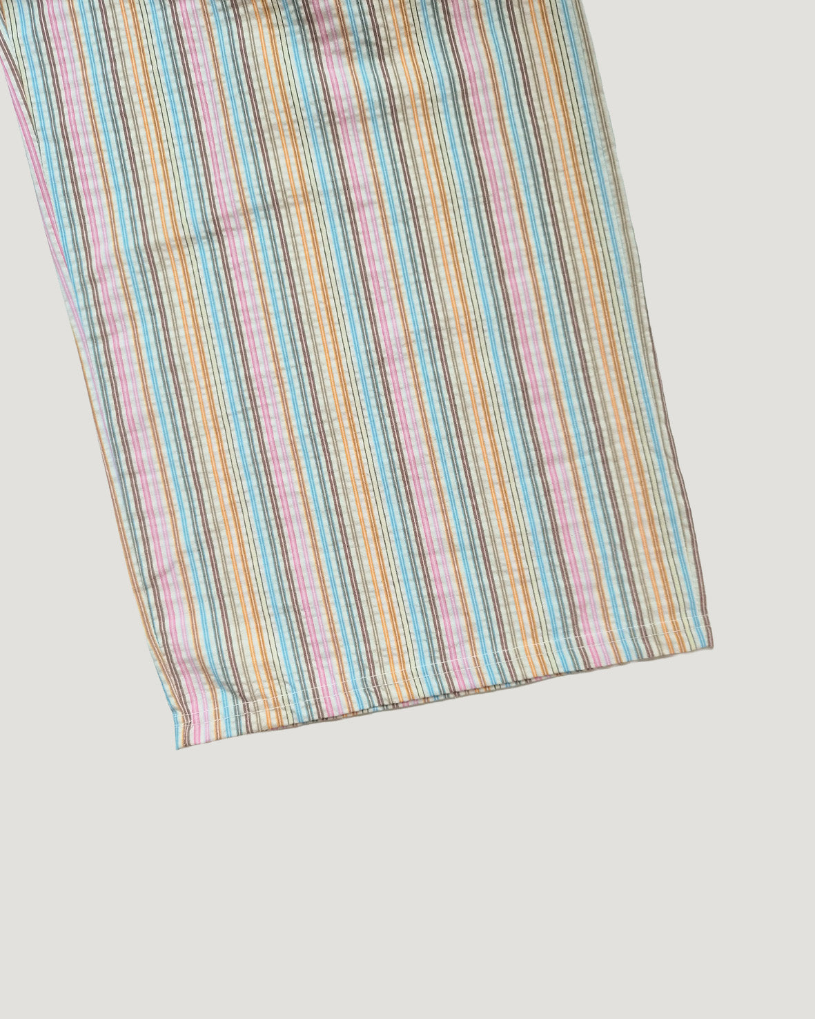 multi stripe wide pants