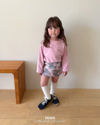 【BANANAJ】camo peanut skirt