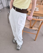 faux suede wide belt