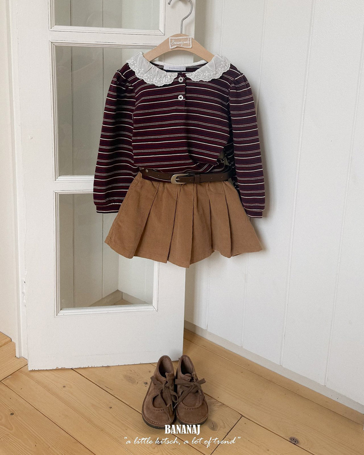 【BANANAJ】pia corduroy skirt