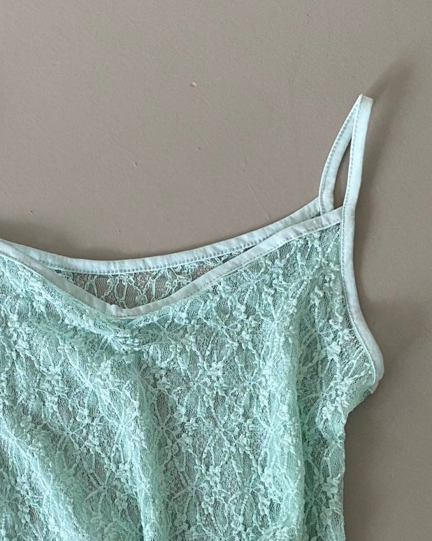 lace sheer camisole