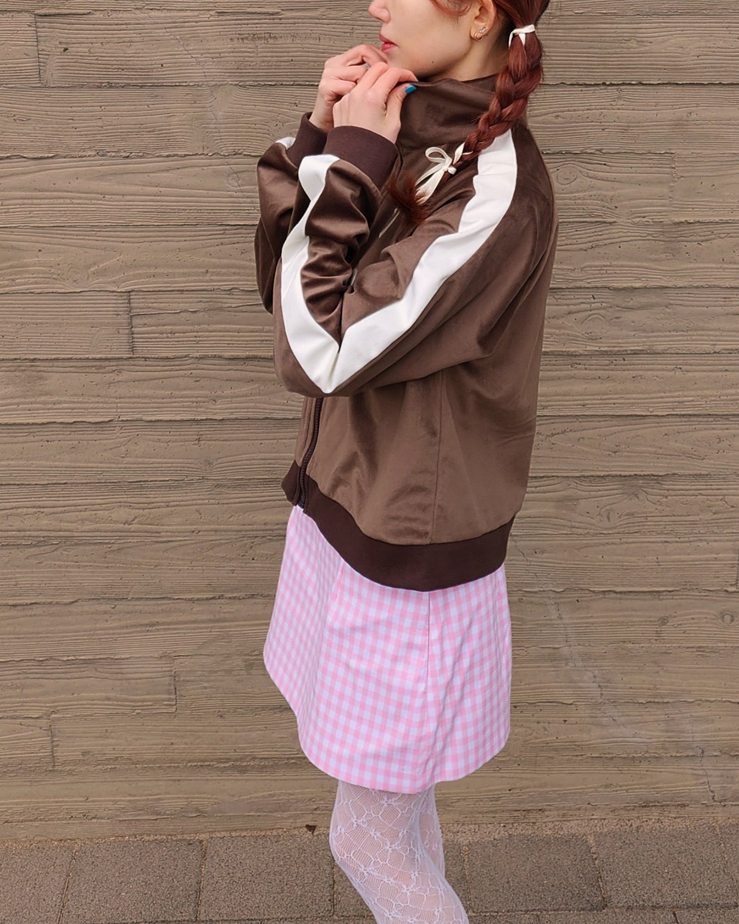 velvet track jacket