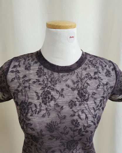 rose sheer T