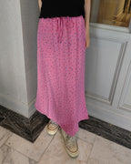 flower mermaid long skirt