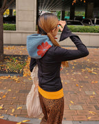 90's flower color balaclava