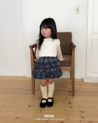 【BANANAJ】rhythm flower lace tee