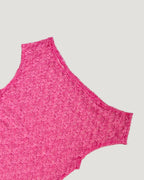 lace sheer french sleeve top