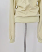 V neck light sweat hood T
