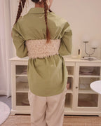 shaggy bustier