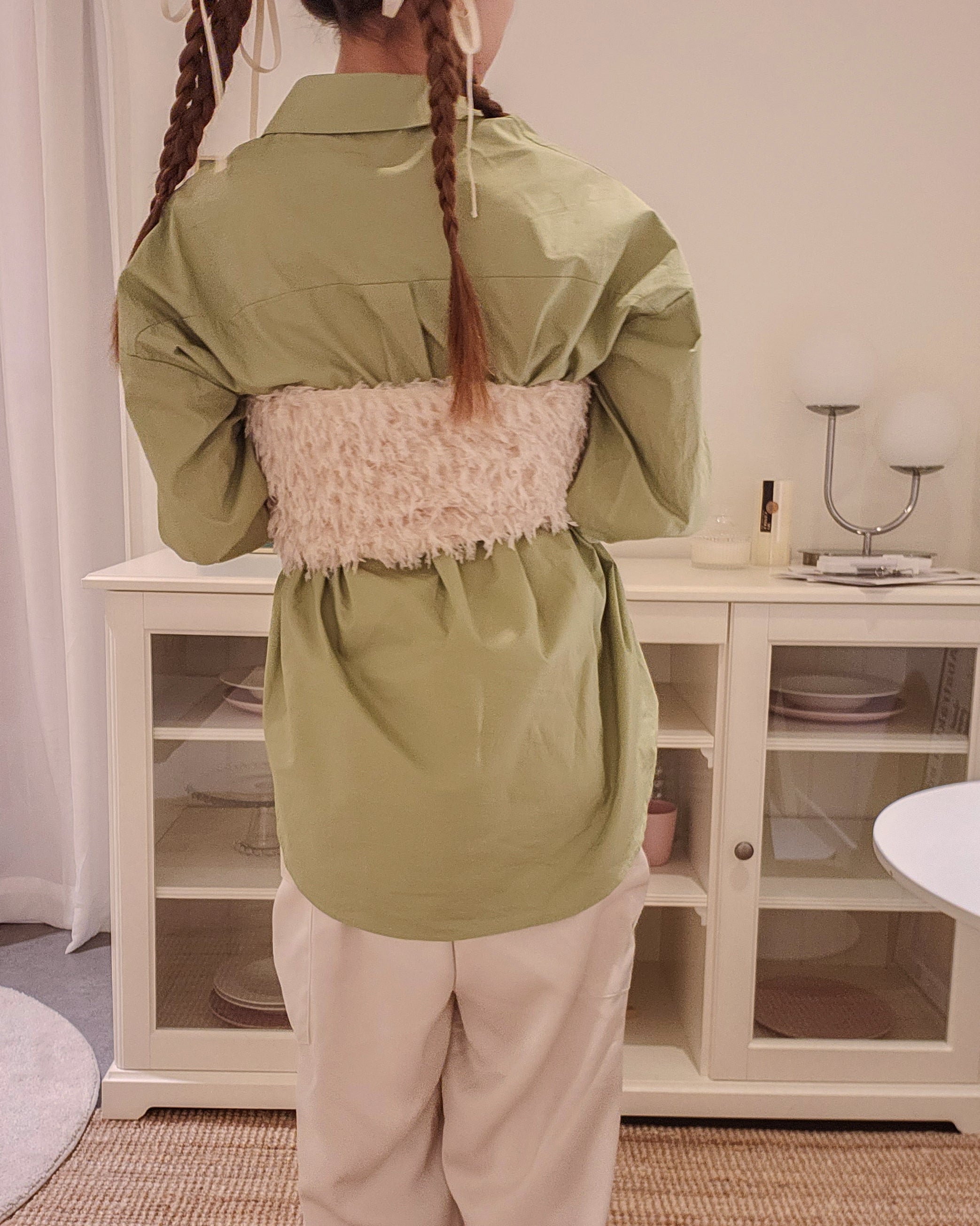 shaggy bustier