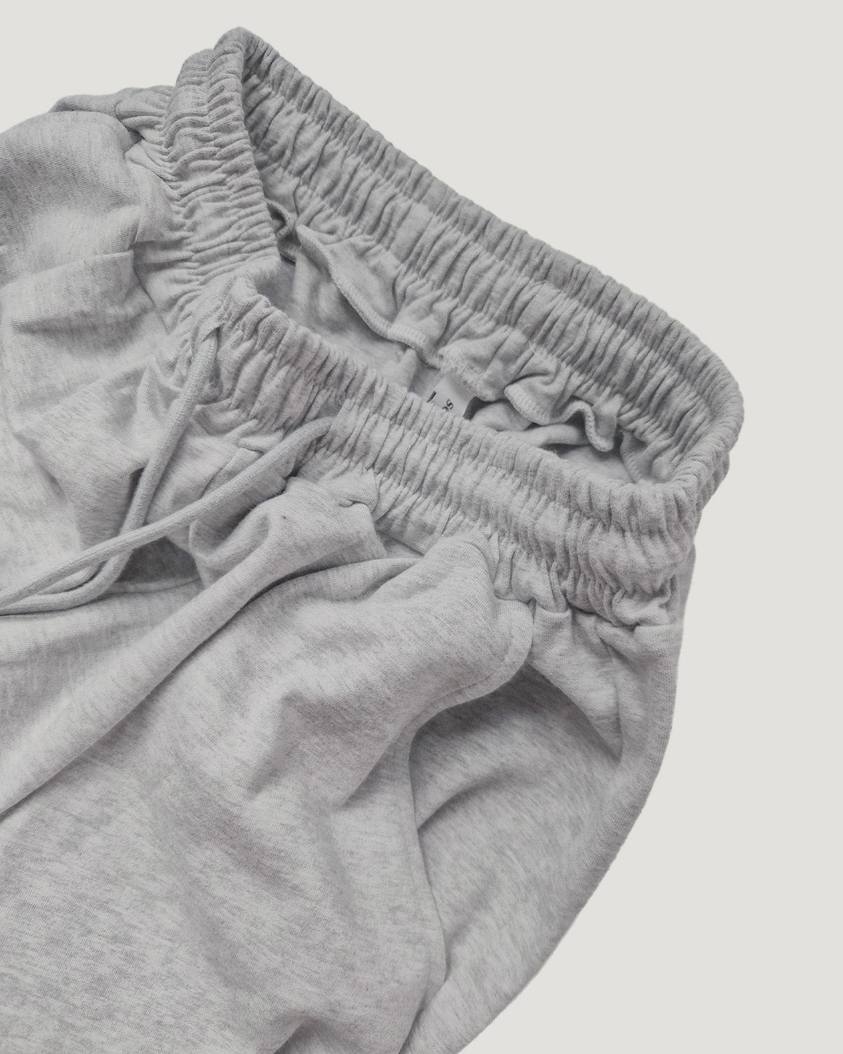 sweat nylon switch balloon half pants