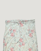 blurred rose long skirt