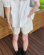 flower short pants