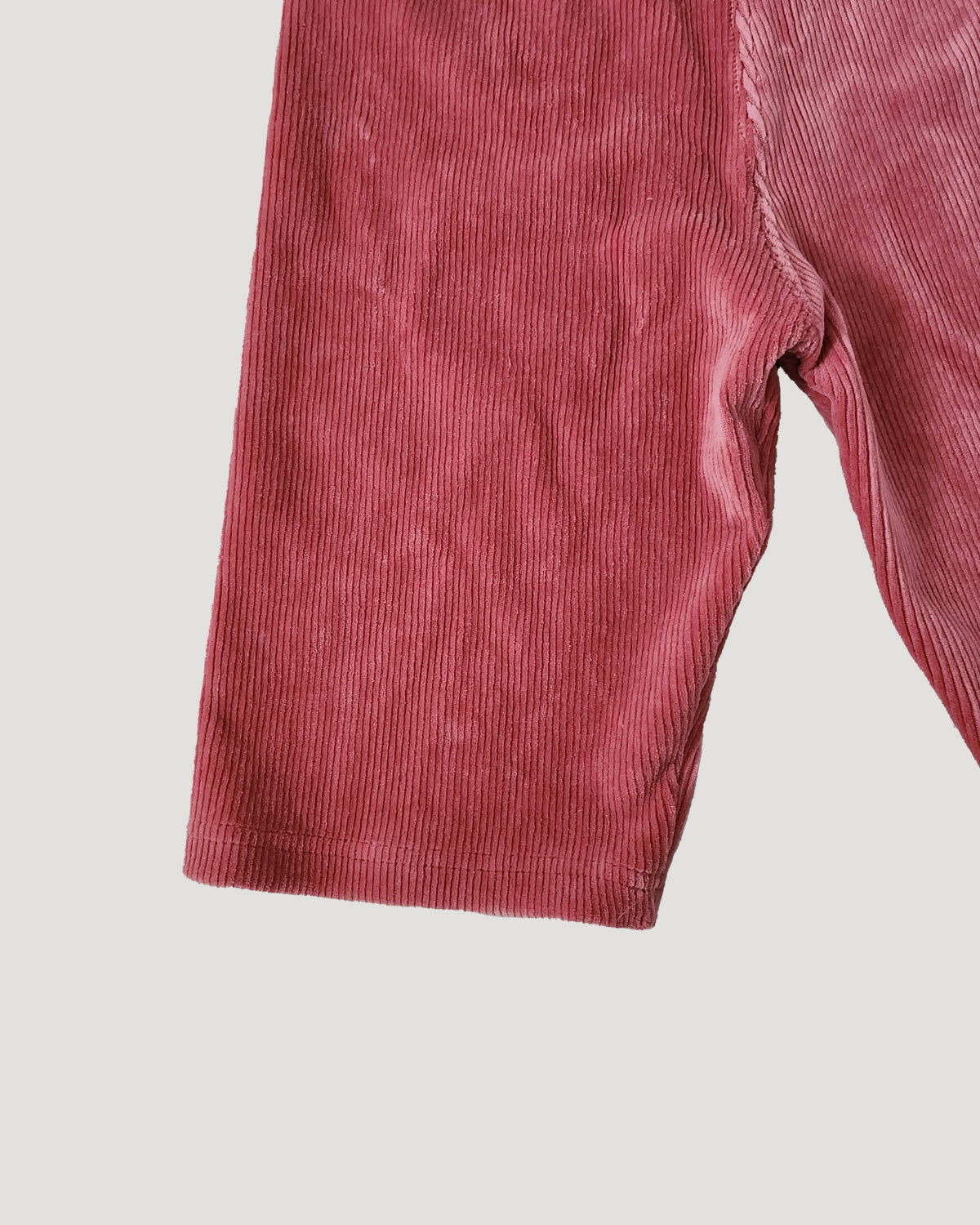 velvet half rib leggings